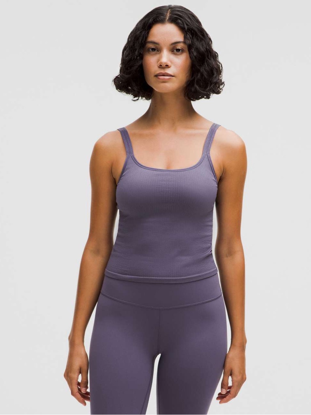 Lululemon Ebb to Street Scoop-Neck Cropped Tank Top